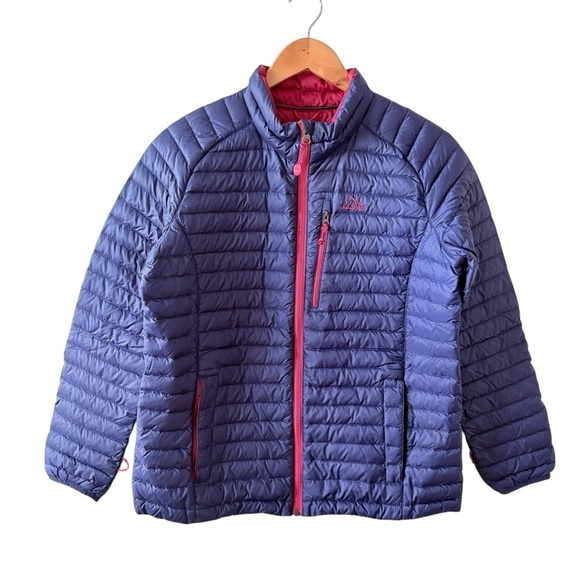 L.L. Bean Other - L.L. Bean Girls Purple Puffer Down Jacket
